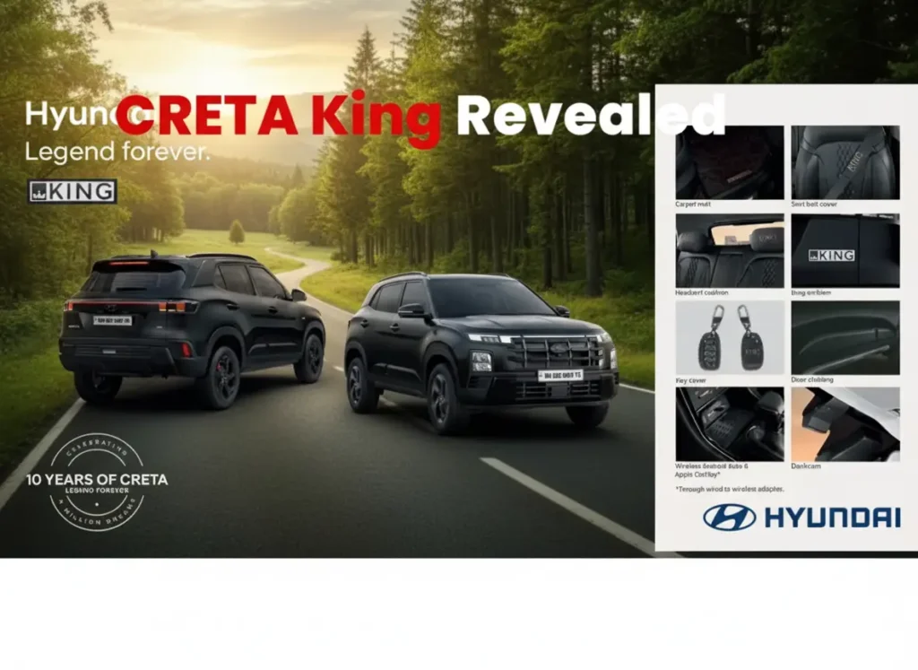 Hyundai launches new Creta King and Limited Edition models: details on prices, features, and engine options