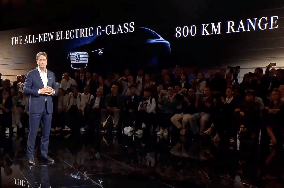 Mercedes C-Class EV Previewed Ahead of 2026 Launch
